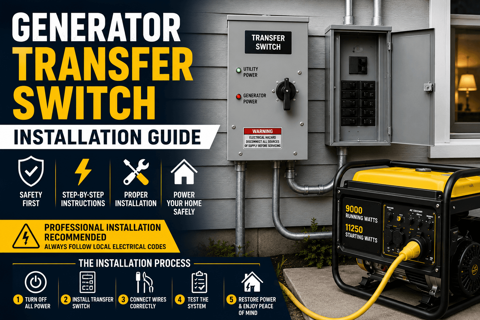 Generator Transfer Switch Installation Guide